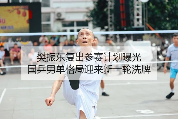 樊振东复出参赛计划曝光 国乒男单格局迎来新一轮洗牌